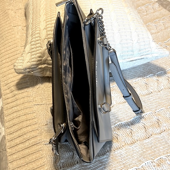 Michael Kors Gray Satchal handbag.  Excellent like new condition! - Picture 4 of 8